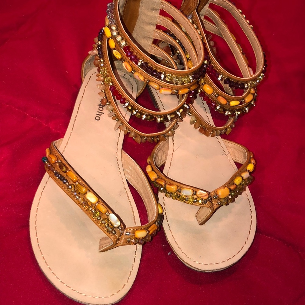 Anklet sandals
